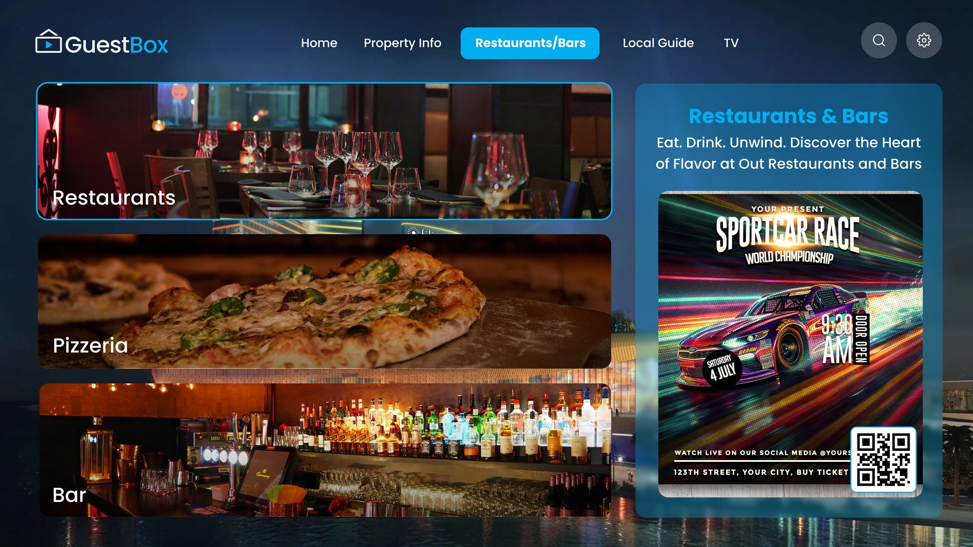 Restaurants and Bars